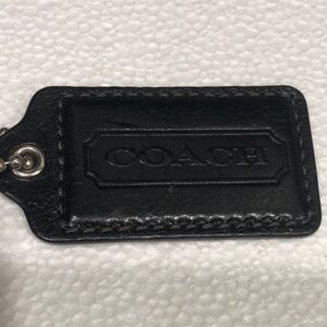 Coach Leather Tag